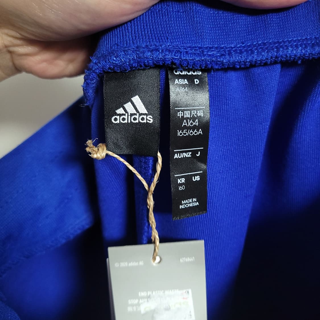 (160) 새제품 ADIDAS 아디다스 삼선 트레이닝 팬츠 상품이미지3