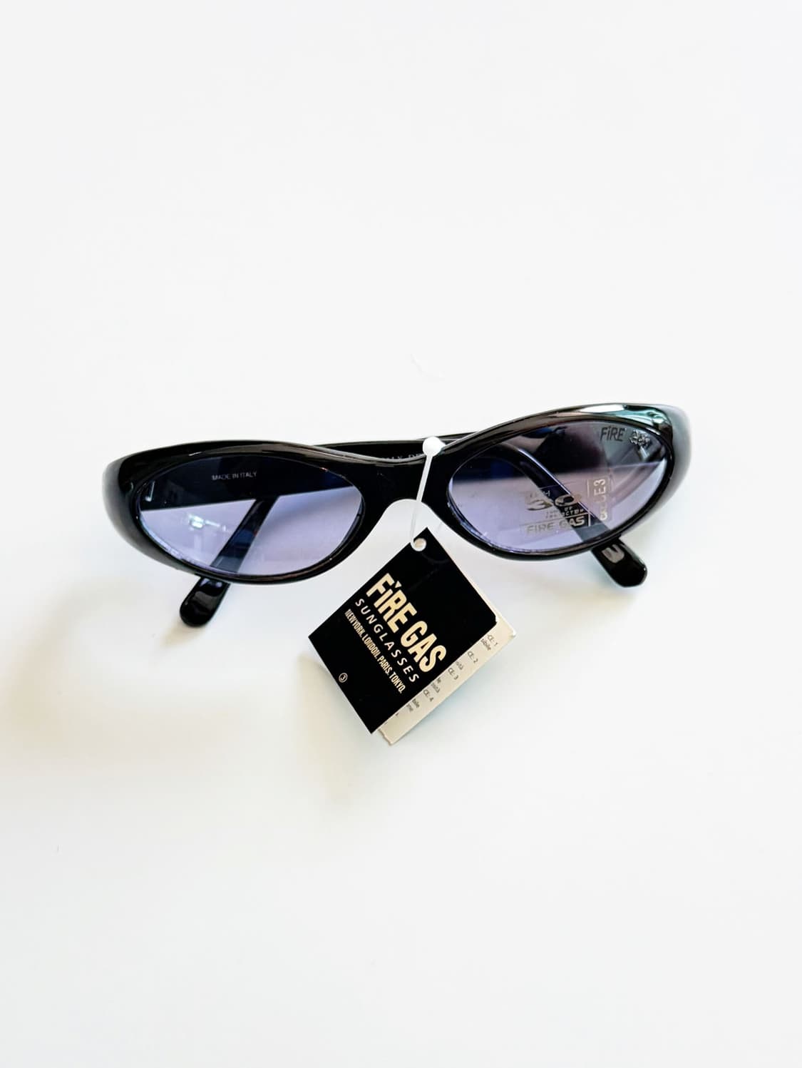 90s FIRE GAS 볼드 오벌 프레임 틴트 빈티지 선글라스 상품이미지2