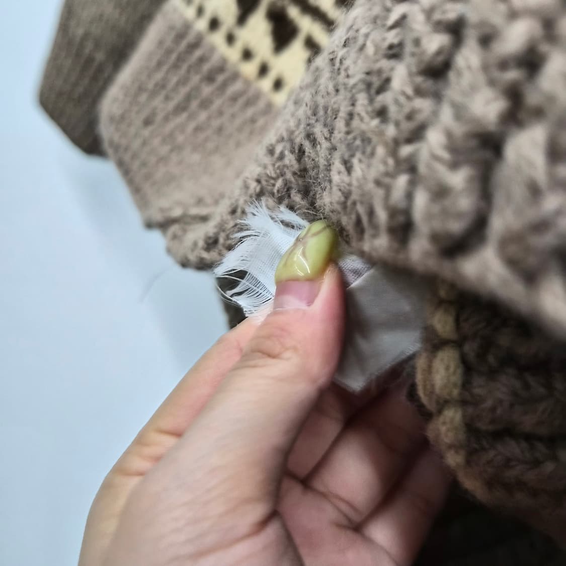 맥그리거 카키색 퍼 점퍼 남성 L 상품이미지4