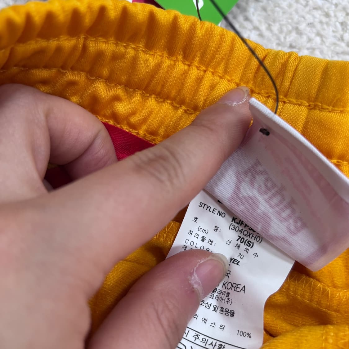 S 카파 신상품 트레이닝 조거 팬츠 0327E 상품이미지4