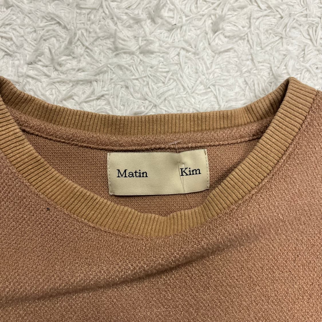 Matin Kim beige knit  상품이미지6