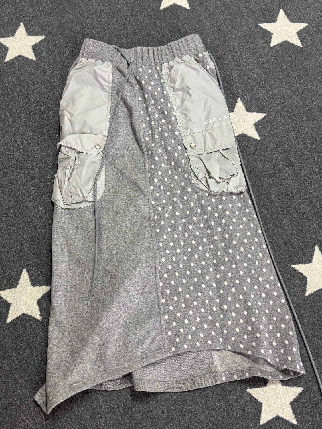 더뮤지엄비지터 도트 맥시스커트 상품이미지2