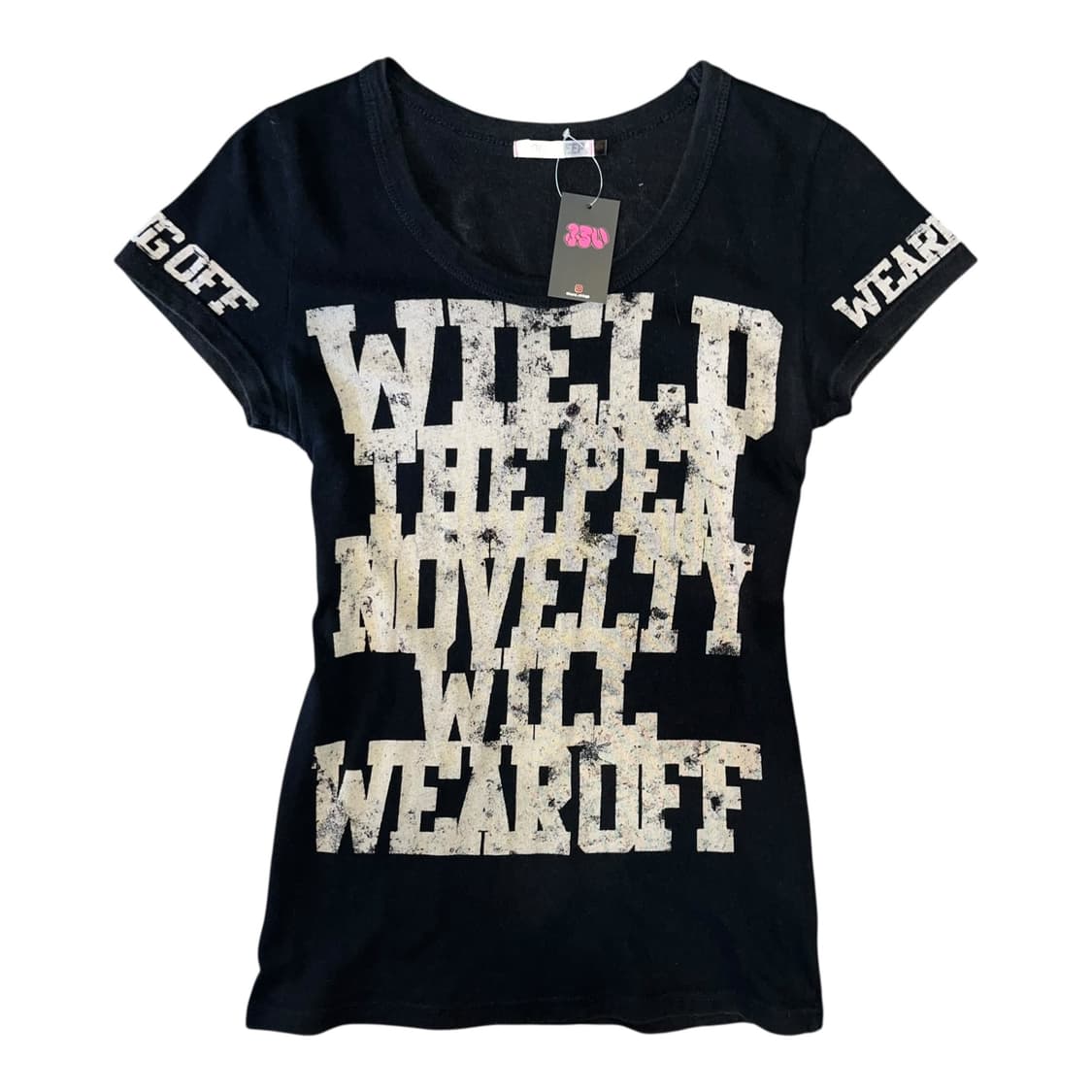 DIG DEEP 디그딥 날개 프린팅 반팔티 펑크갸루y2k 상품이미지5