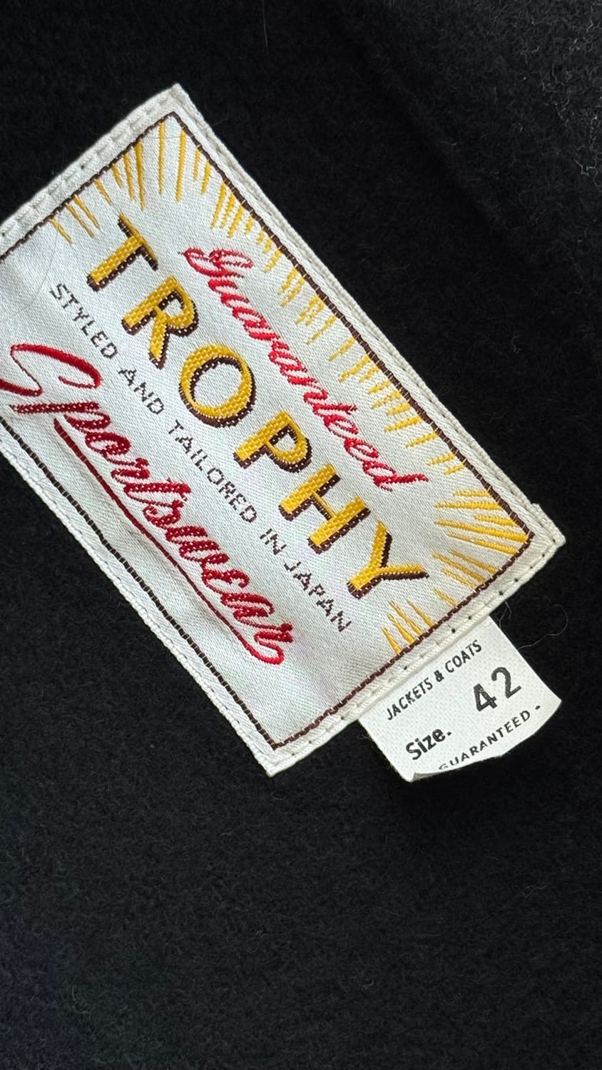 트로피클로딩 울스포츠자켓 42사이즈 상품이미지5