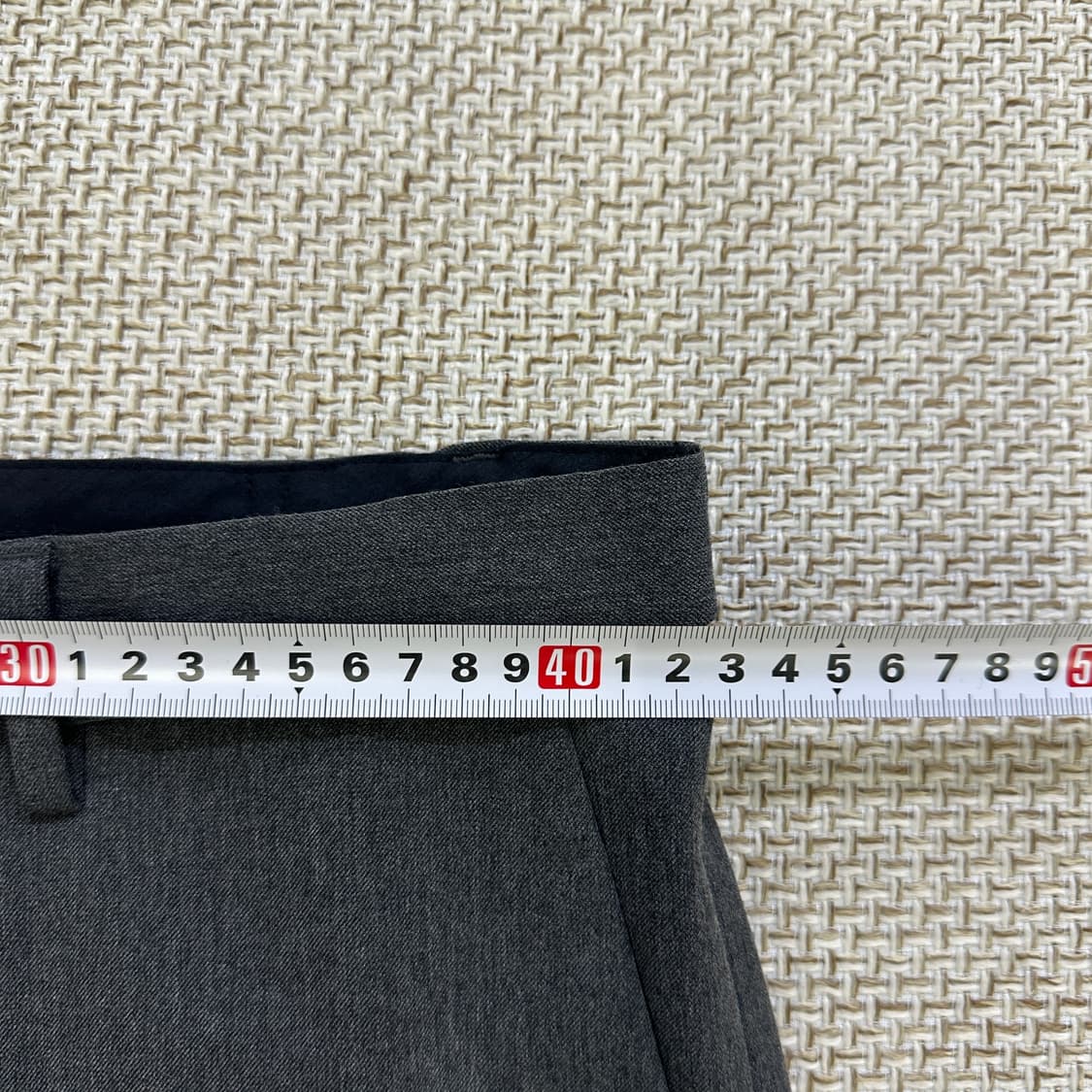 32 무신사스탠다드 블랙 슬랙스 0410D 상품이미지7