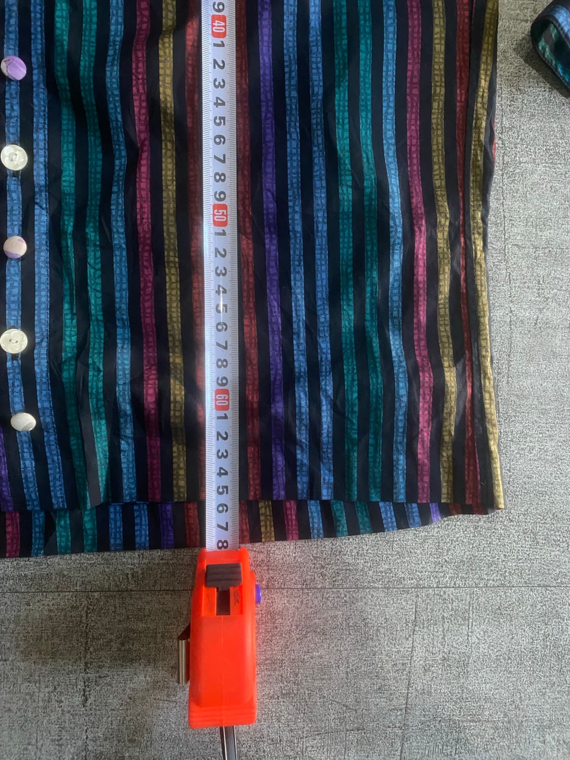 일본빈티지 Fnnrnen 올드스쿨아메카지 보헤미안 스트라이프셔츠 상품이미지3