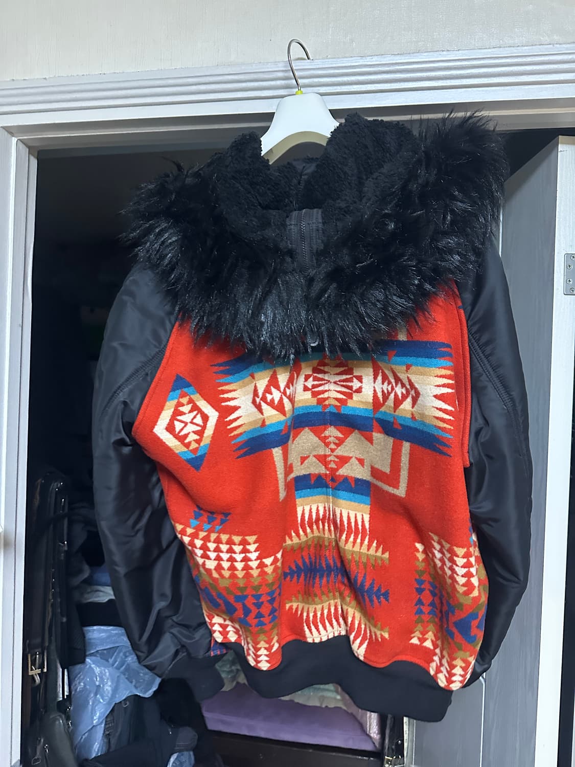 [L] 준야 와타나베 맨 자미로콰이 펜들턴 N2B 재킷 상품이미지3