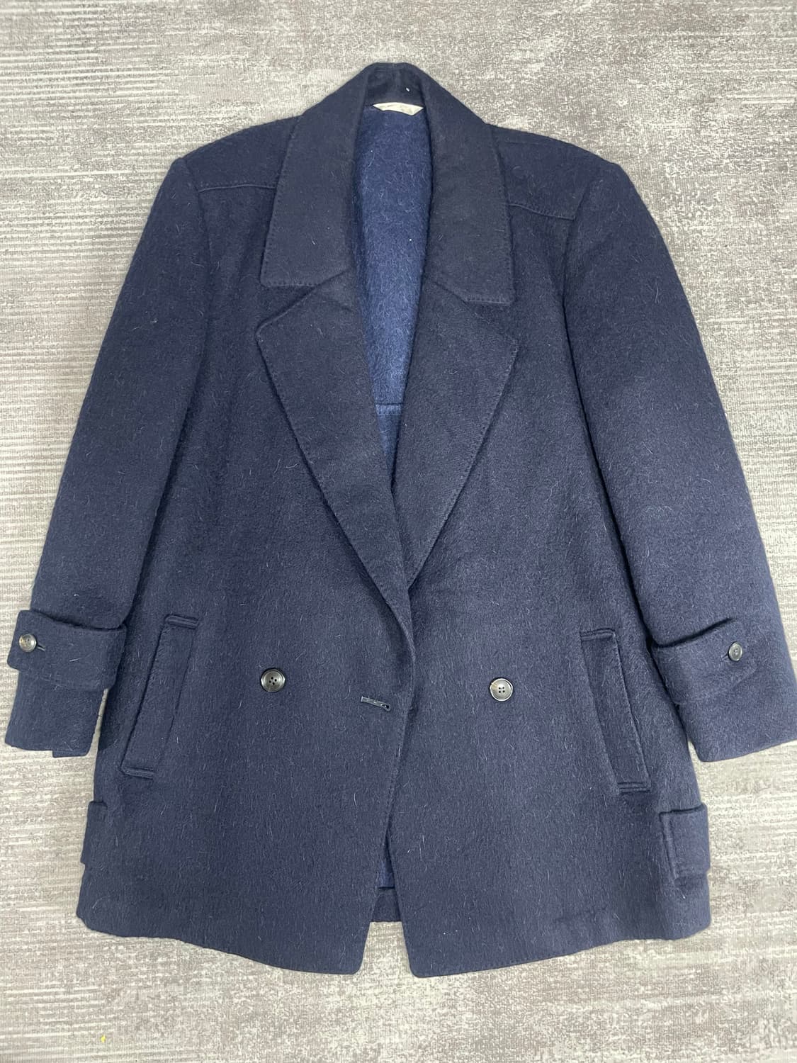 80s vtg VIRTUOSO ALPACA coat 상품이미지1