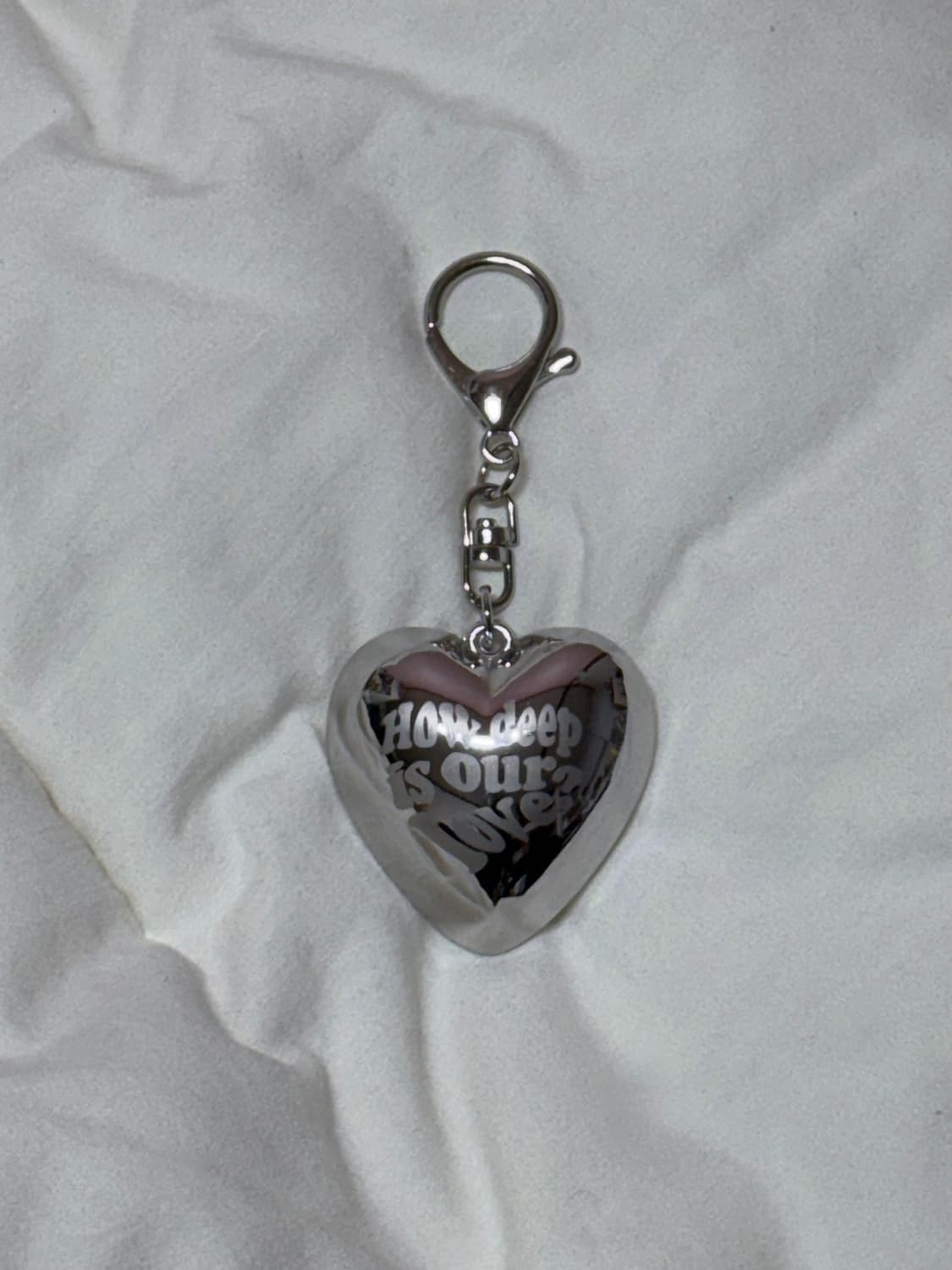 러브이즈트루 하트 키링 상품이미지3