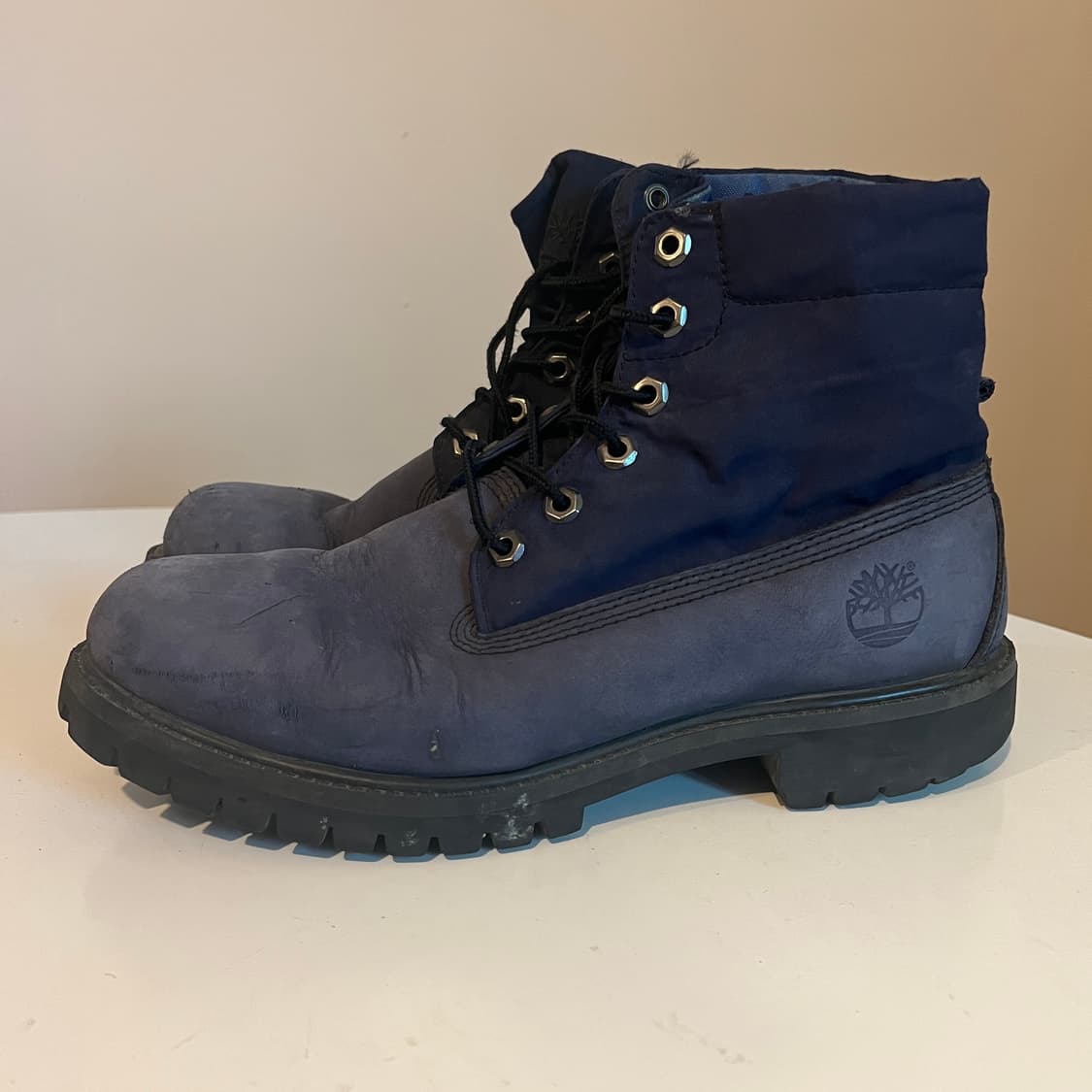 팀버랜드 롤탑 네이비 블루 부츠 상품이미지2