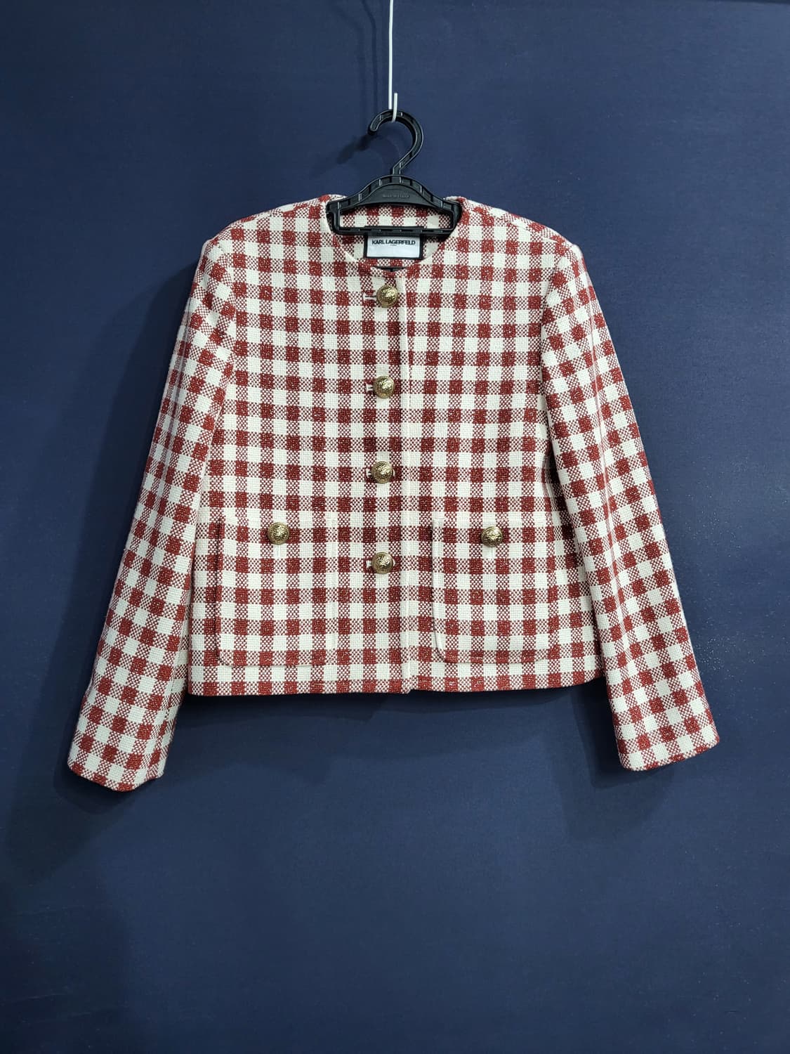 칼라거펠트 은사트위드 자켓(새상품) 상품이미지1