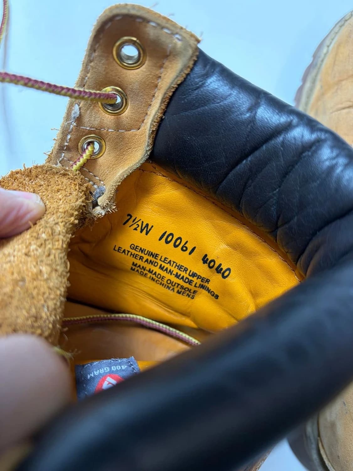 팀버랜드 6인치 워터프루프 프리미엄 워커 부츠 Q1507 상품이미지9