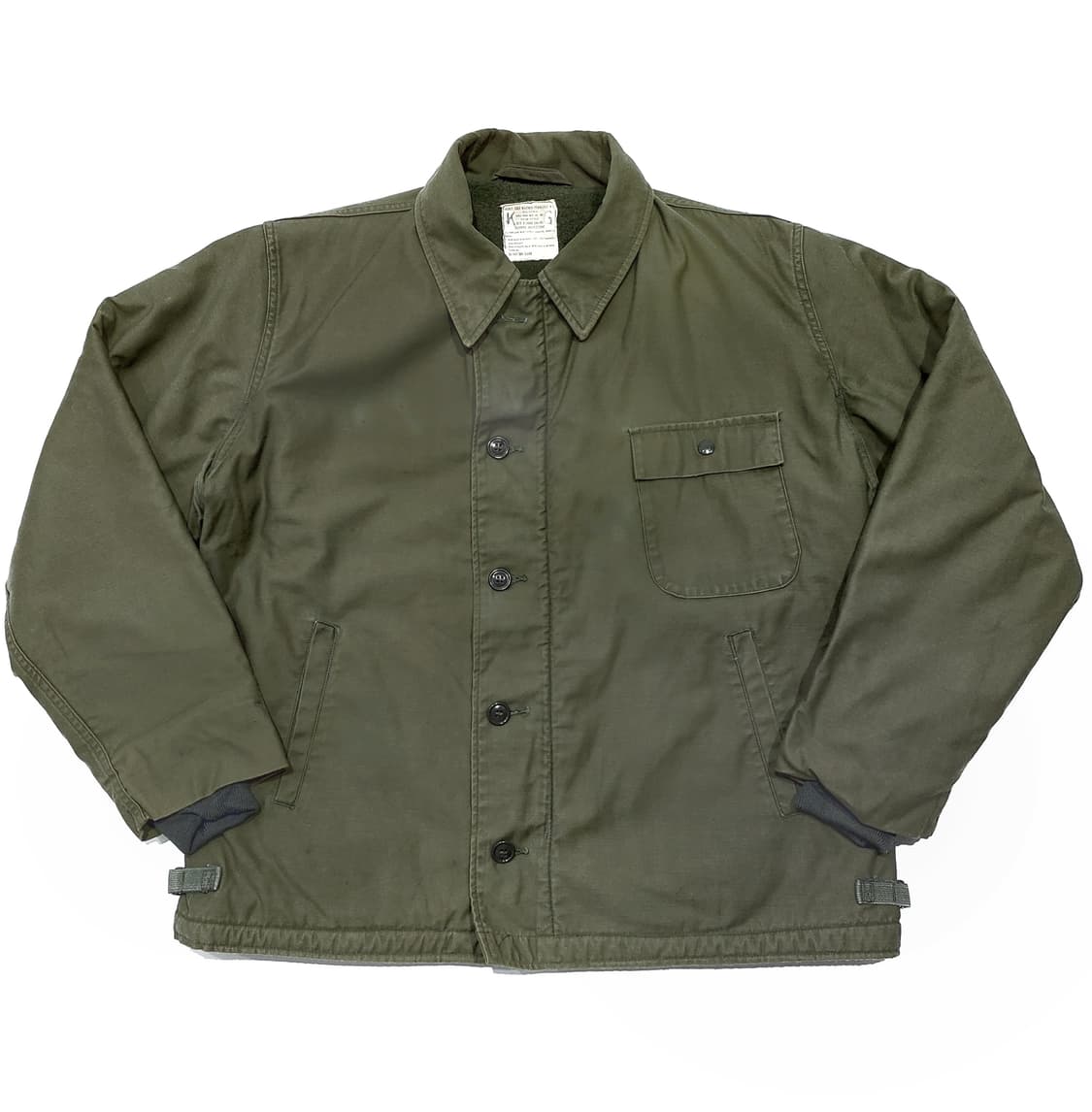 미해군 A2 덱자켓 70s xl (110) usn 상품이미지1