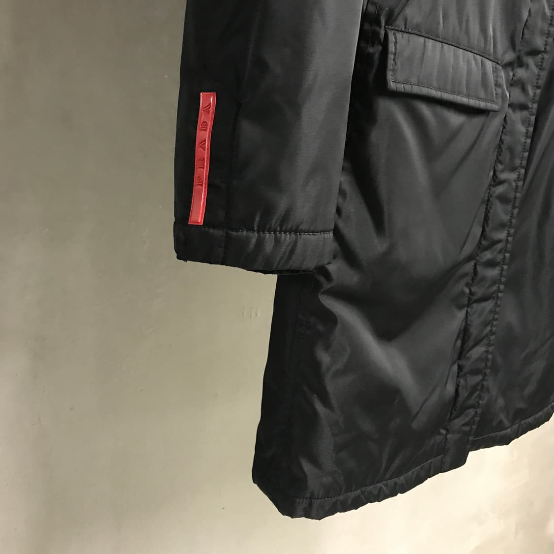 프라다 블랙 코트 38(W) 상품이미지4