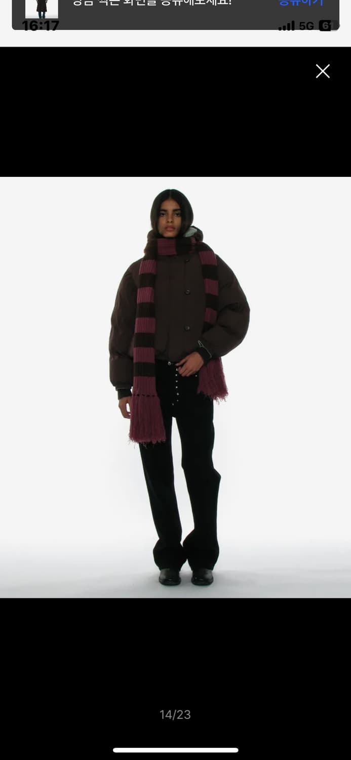 파르티멘토 우먼 리버시블 후디드 패딩 상품이미지4