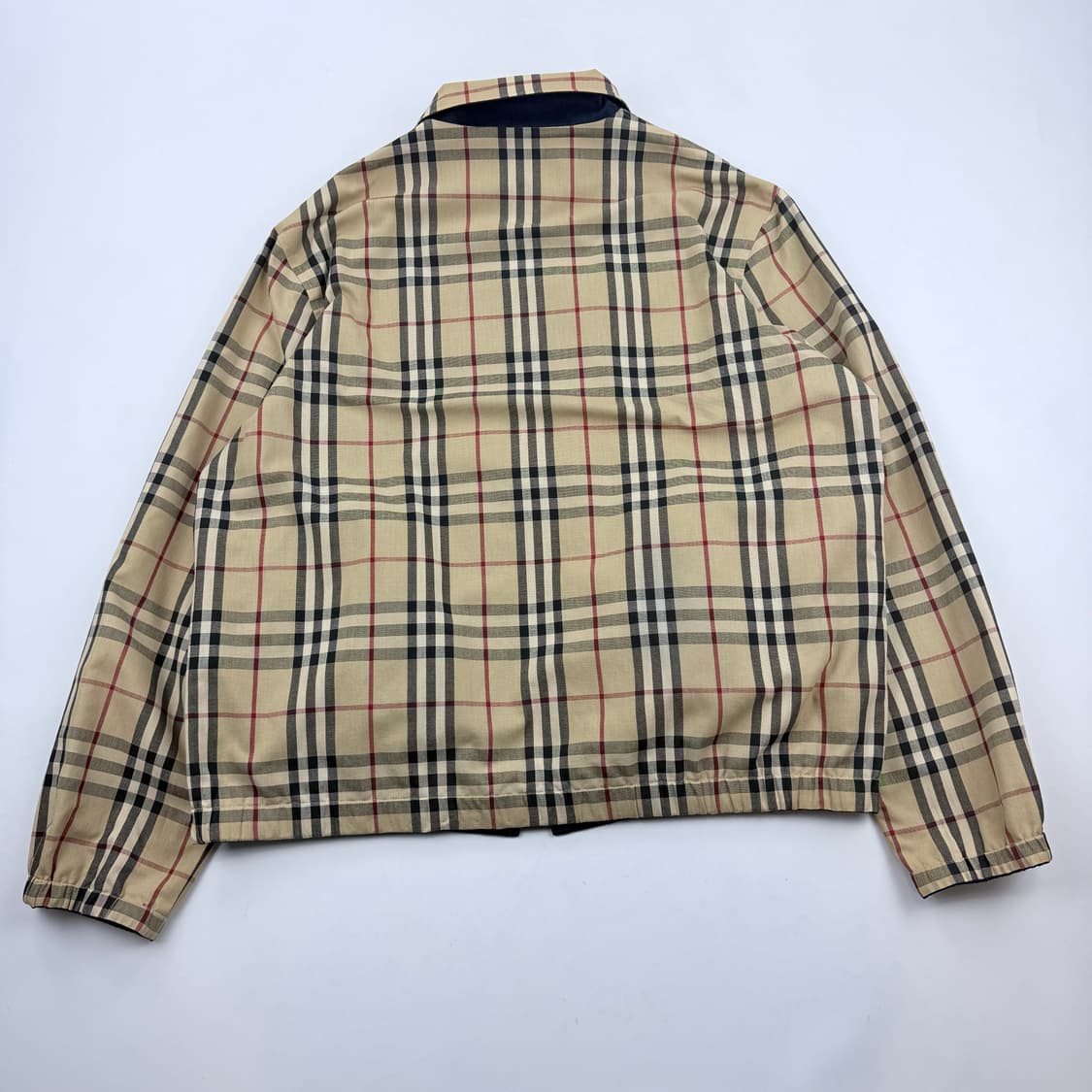 버버리 리버시블 노바체크 해링턴 자켓 상품이미지6