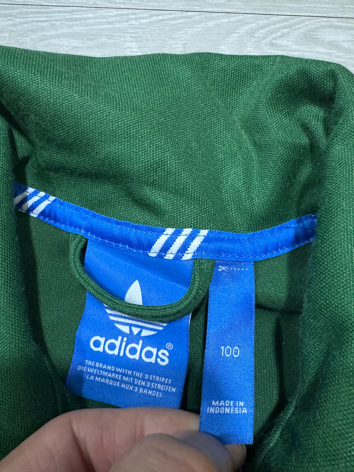 아디다스 유로파 녹색 트랙탑 100 상품이미지6