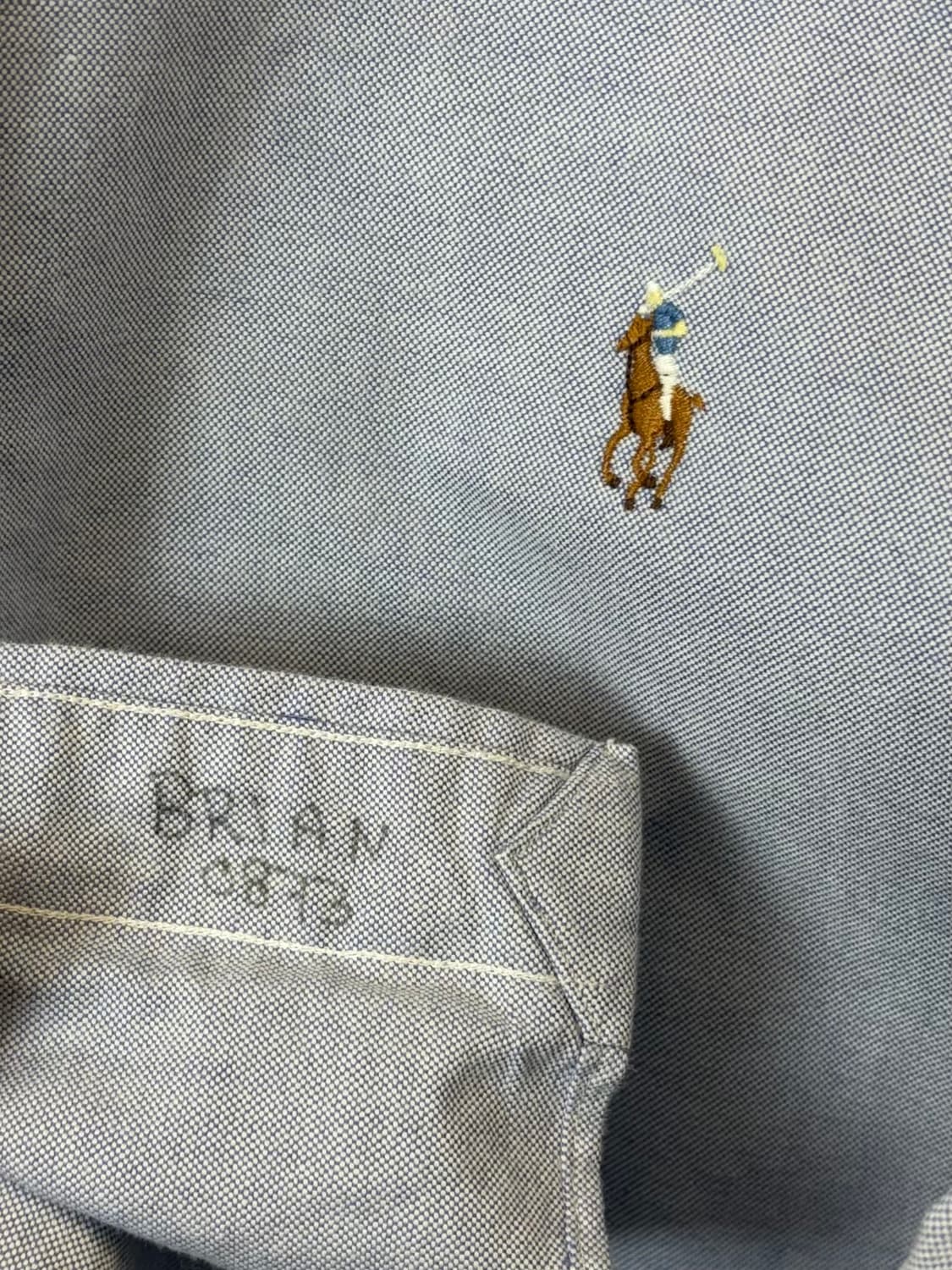 폴로랄프로렌 빈티지 야머스핏 옥스포드 셔츠 상품이미지7