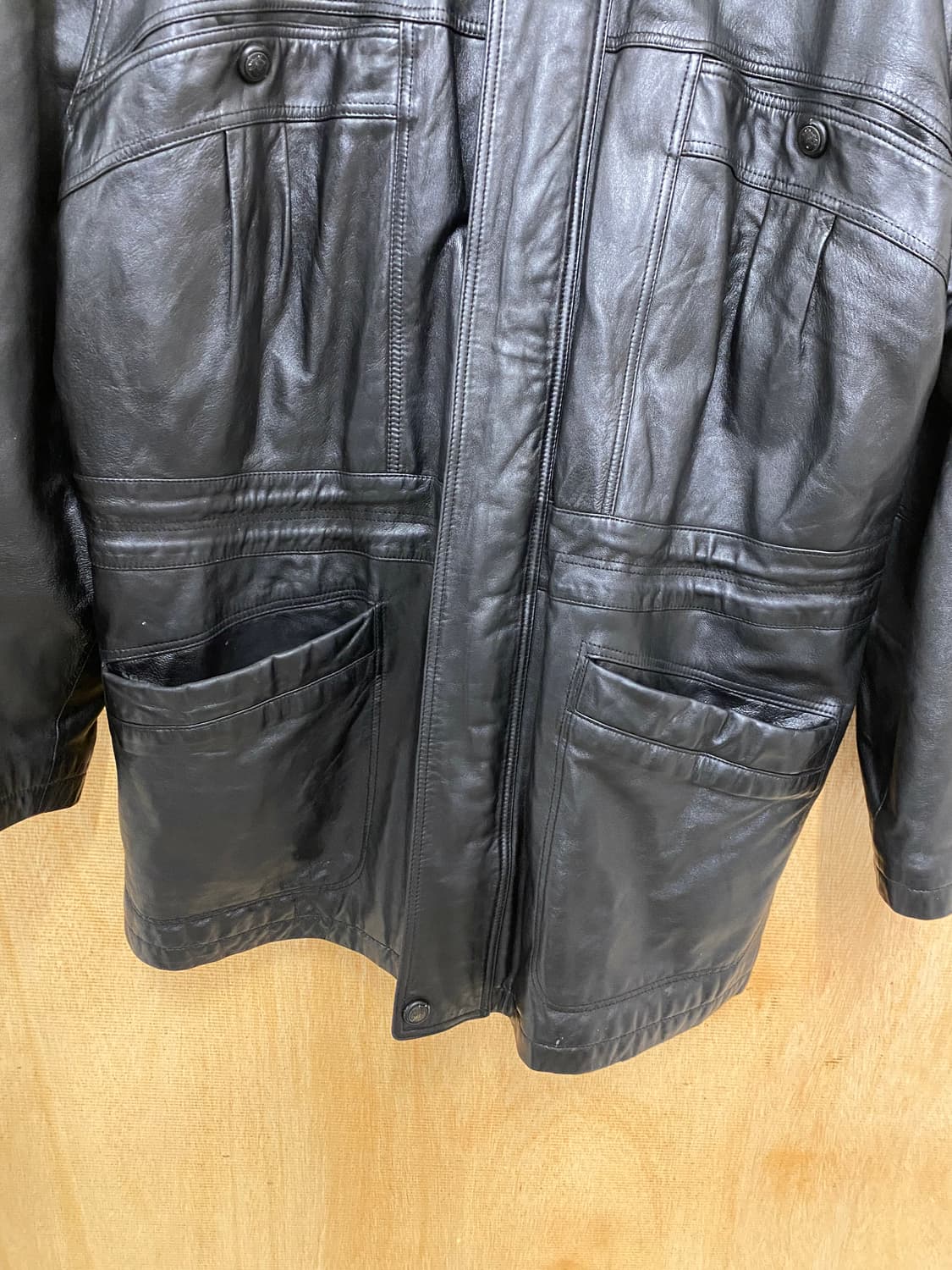 VTG leather coat 빈티지 레더 코트 상품이미지5