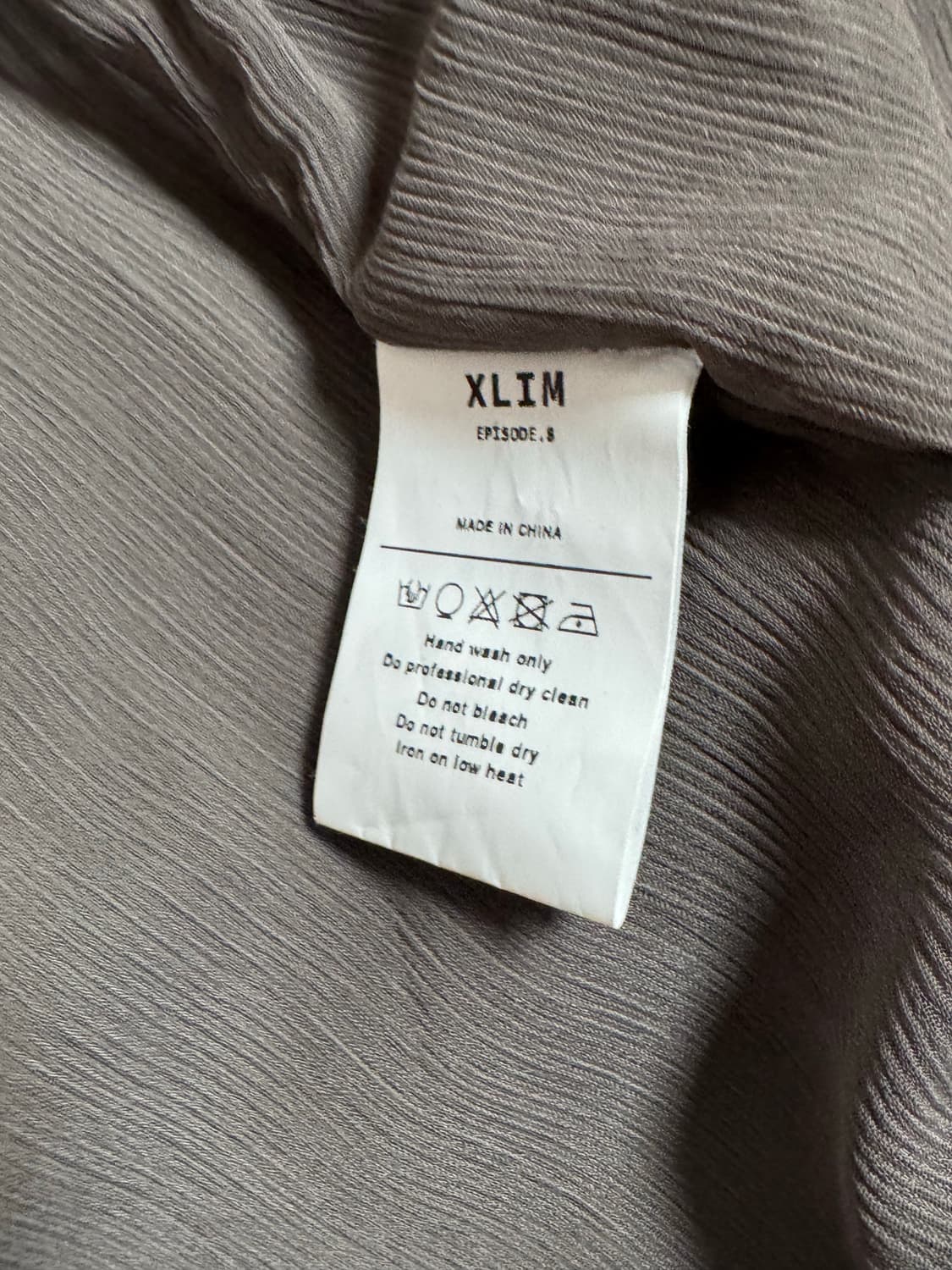 xlim ep.8 jersey dark brown L 상품이미지4