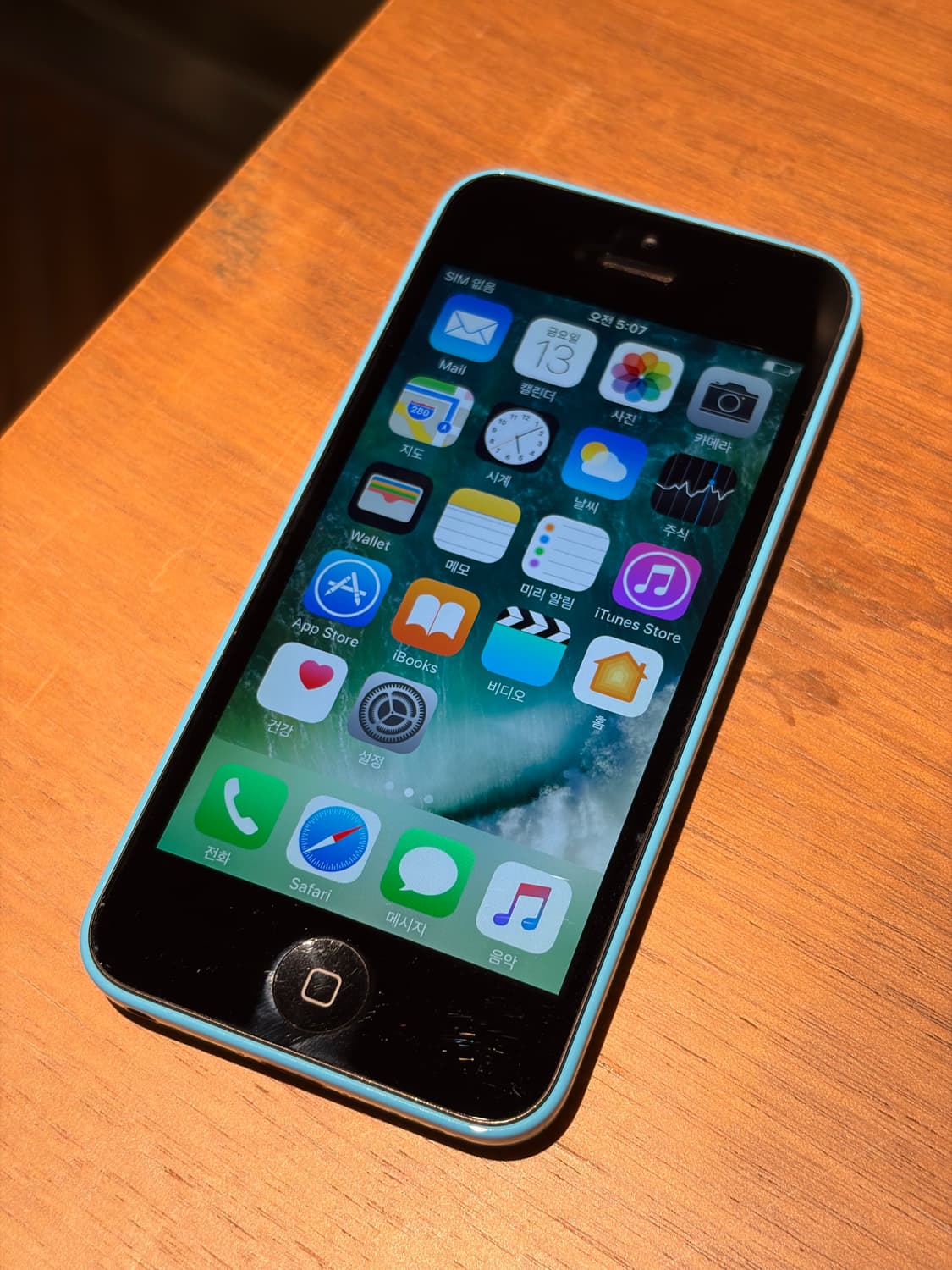 아이폰 5c 블루16기가 #0703 상품이미지1