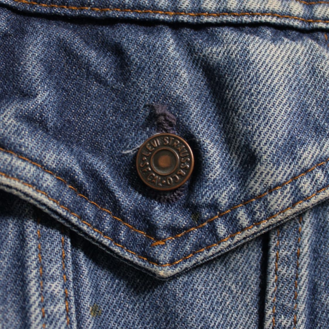 90's Levi’s 리바이스 트러커  데님 자켓(USA) L043 상품이미지6