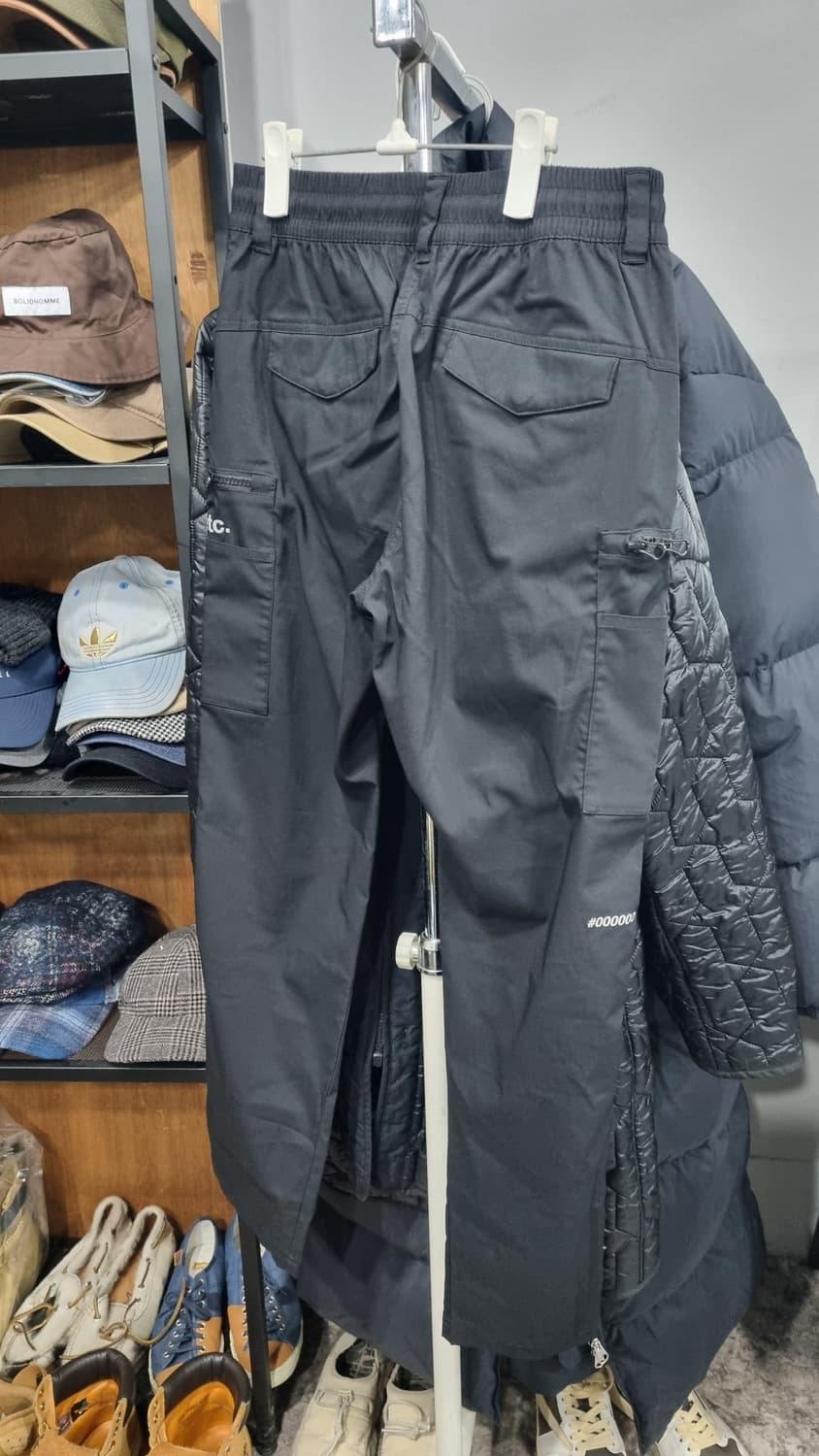 ((골든베어)) kolon 기능성 골프바지 카고 검정 30~31 상품이미지3