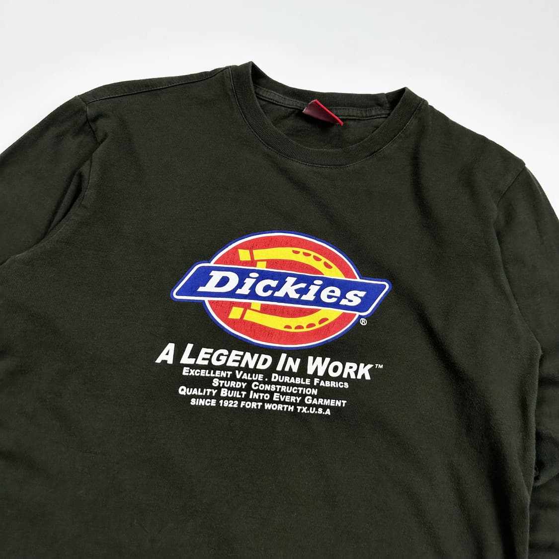 디키즈 오리지널 여성 롱슬리브 카키 여성M 상품이미지3