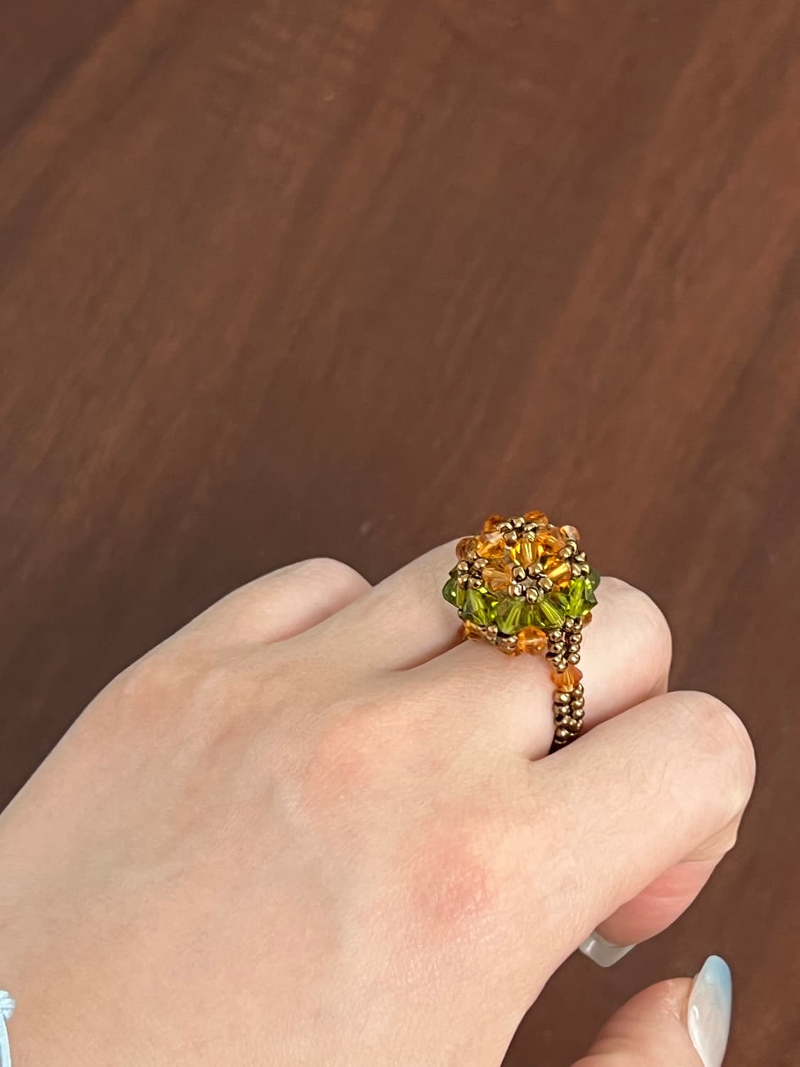 Vintage 비즈반지 상품이미지1