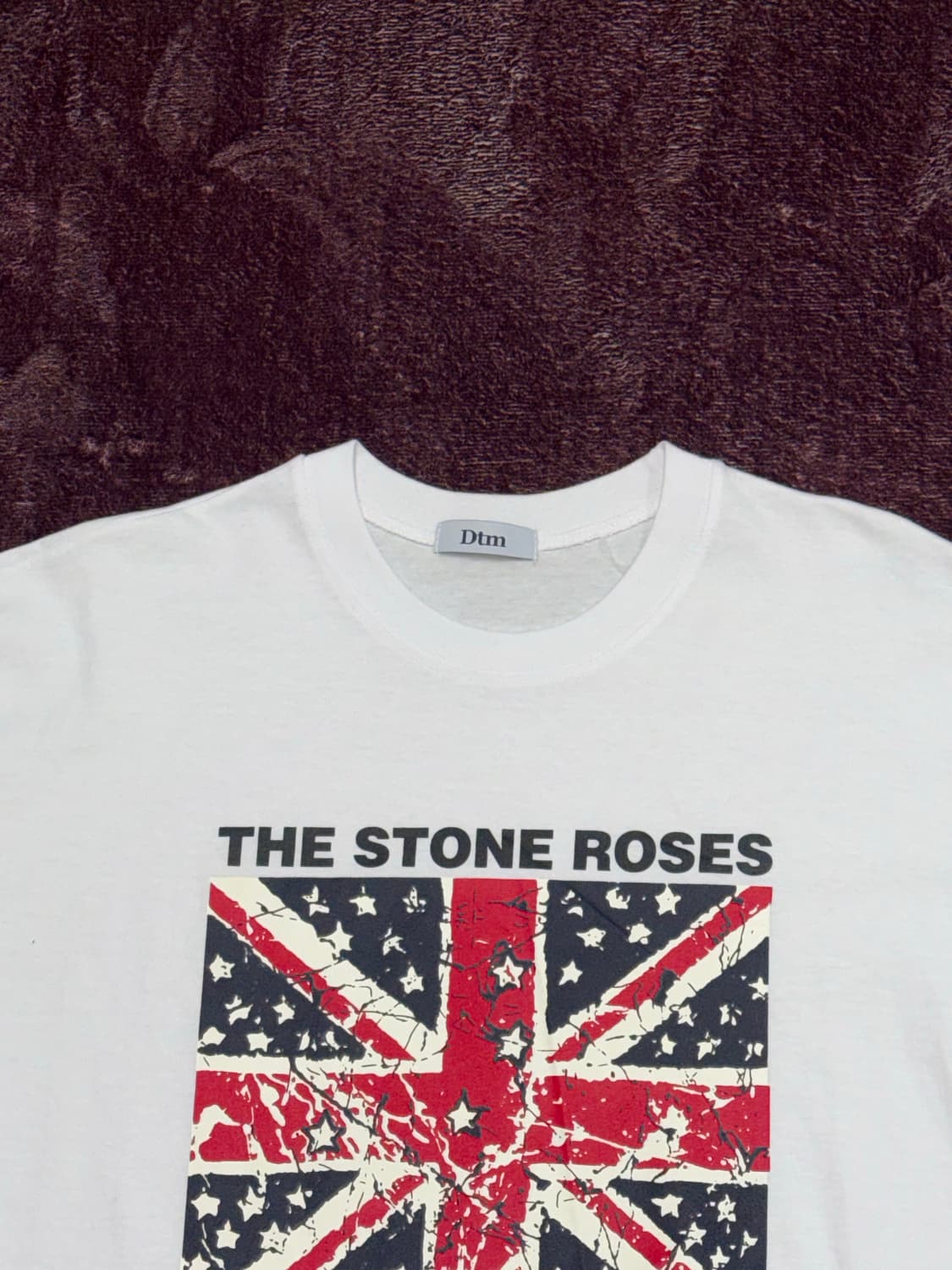 U.K oasis st damaged t-shirts (블랙/화이트) 상품이미지3