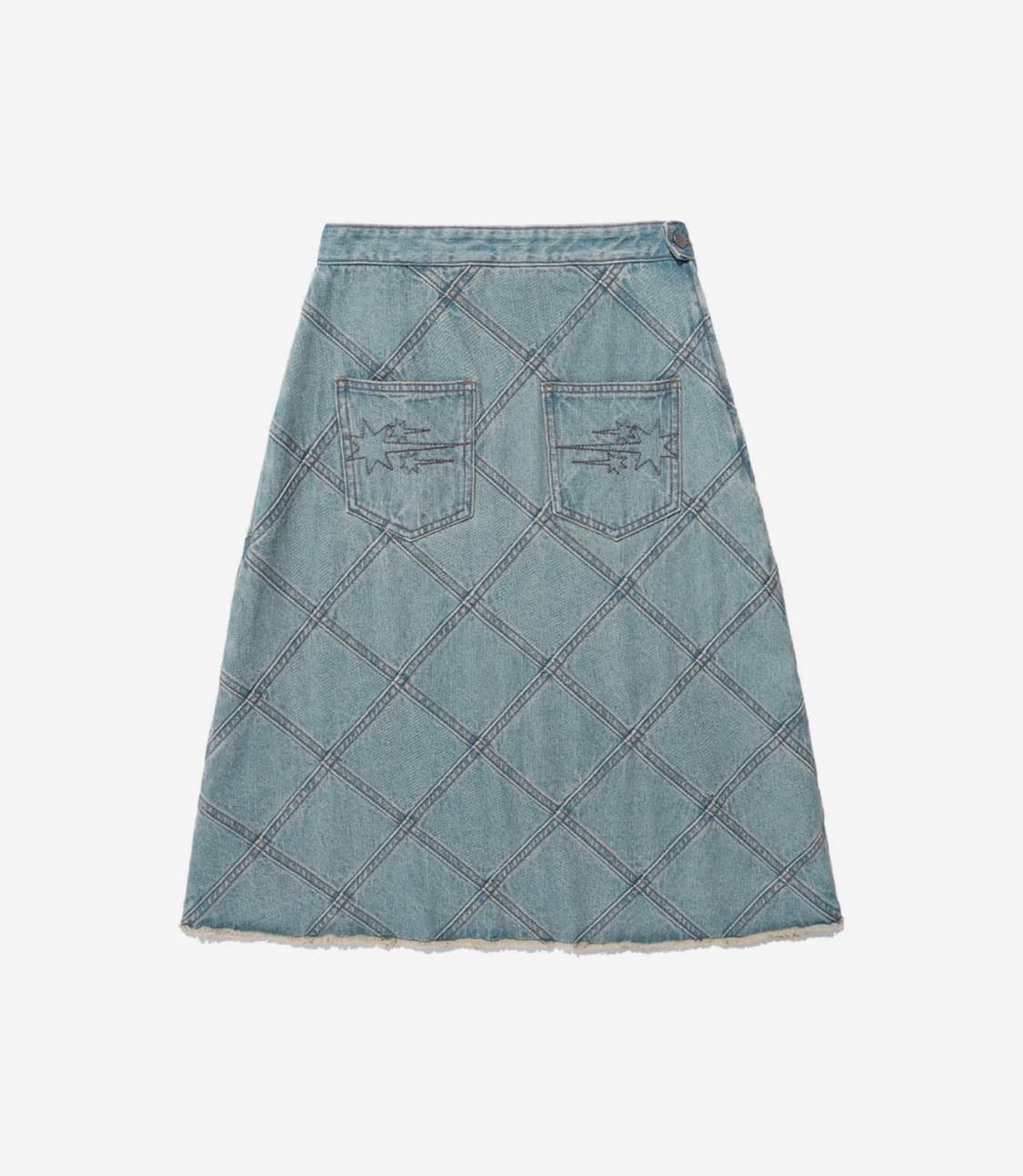 나이스고스트클럽 데님 스커트  상품이미지2