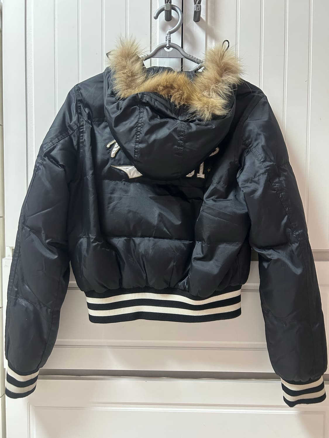 Y2K 블랙 패딩 일본 빈티지 reche 데스라이즈 shop502 상품이미지2