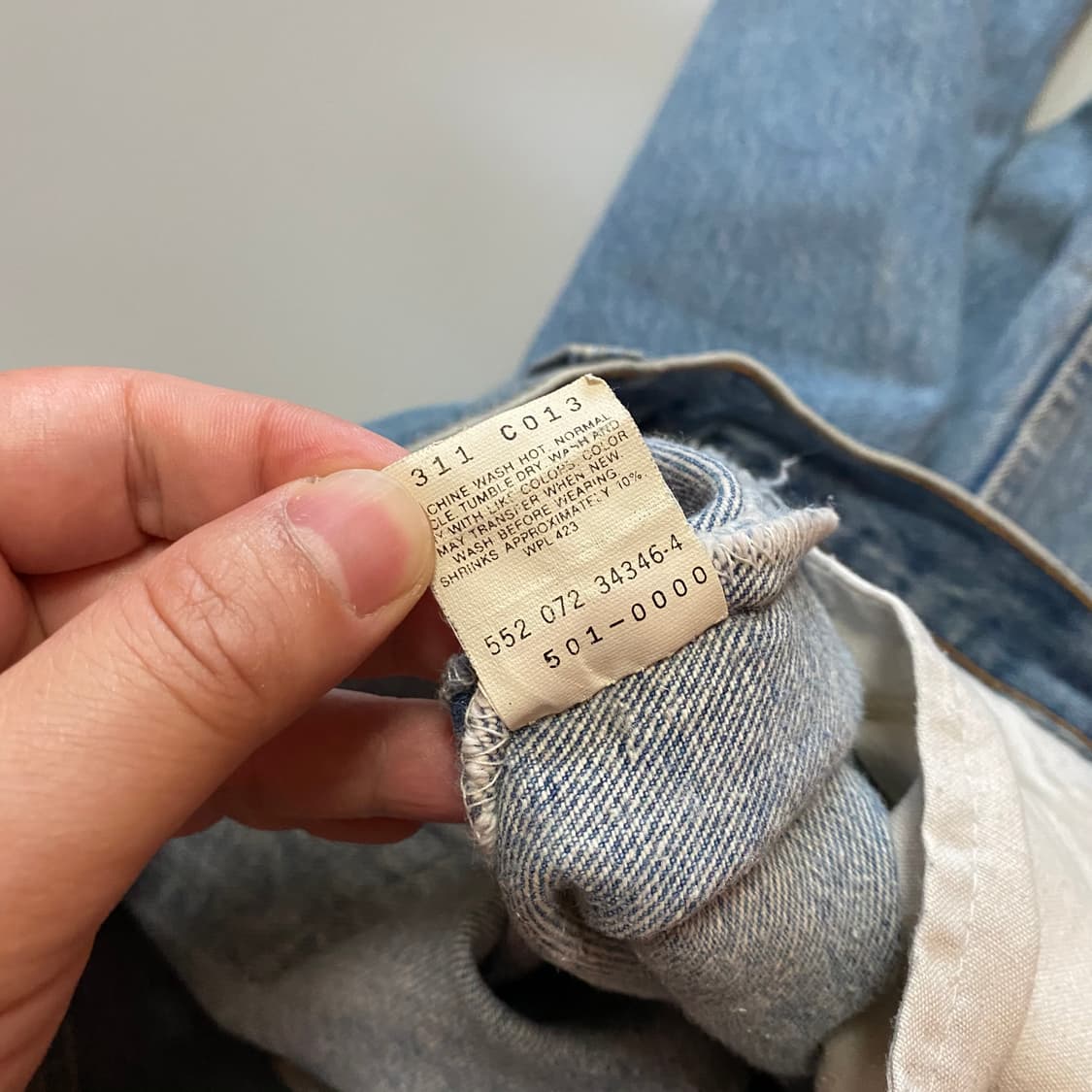 (31x32)90s 리바이스 501xx 청바지 상품이미지10