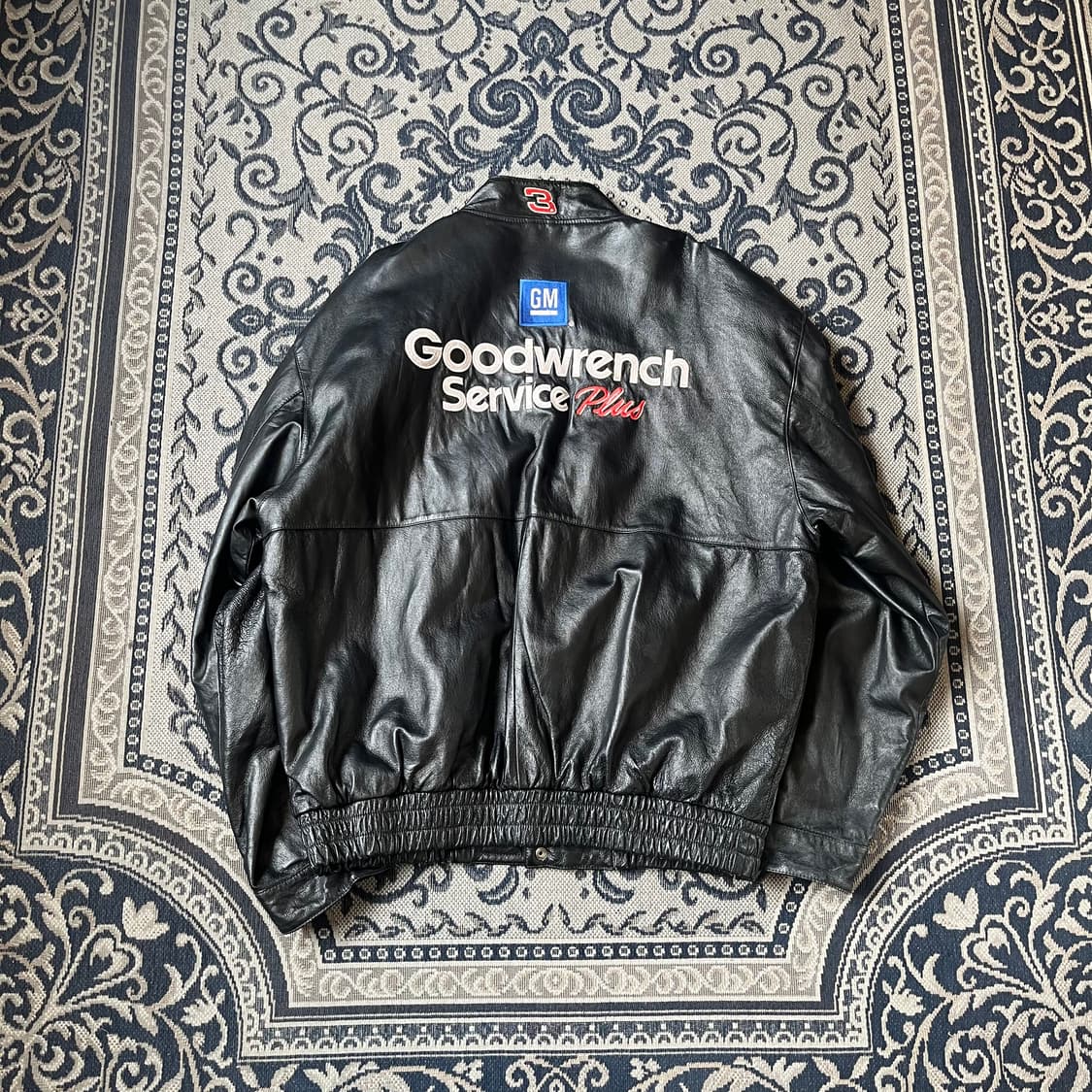 XL 제프해밀턴 GOODWRENCH 레더 레이싱 자켓/W1829 상품이미지5