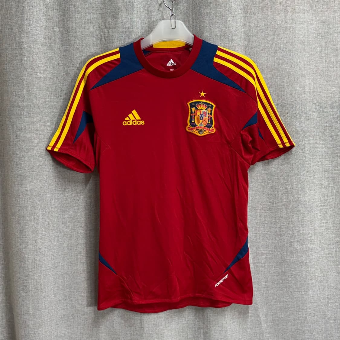 [L] 아디다스 스페인 축구 국가대표팀 반팔 유니폼 상품이미지1