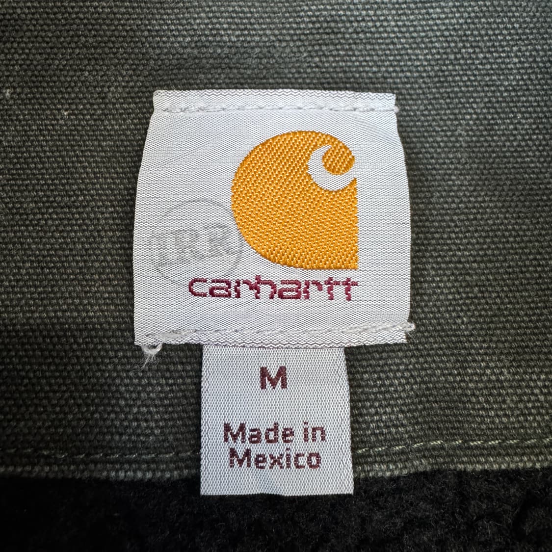 칼하트 OG 모스그린 J141 mos 덕액티브 후드 워크자켓 상품이미지6