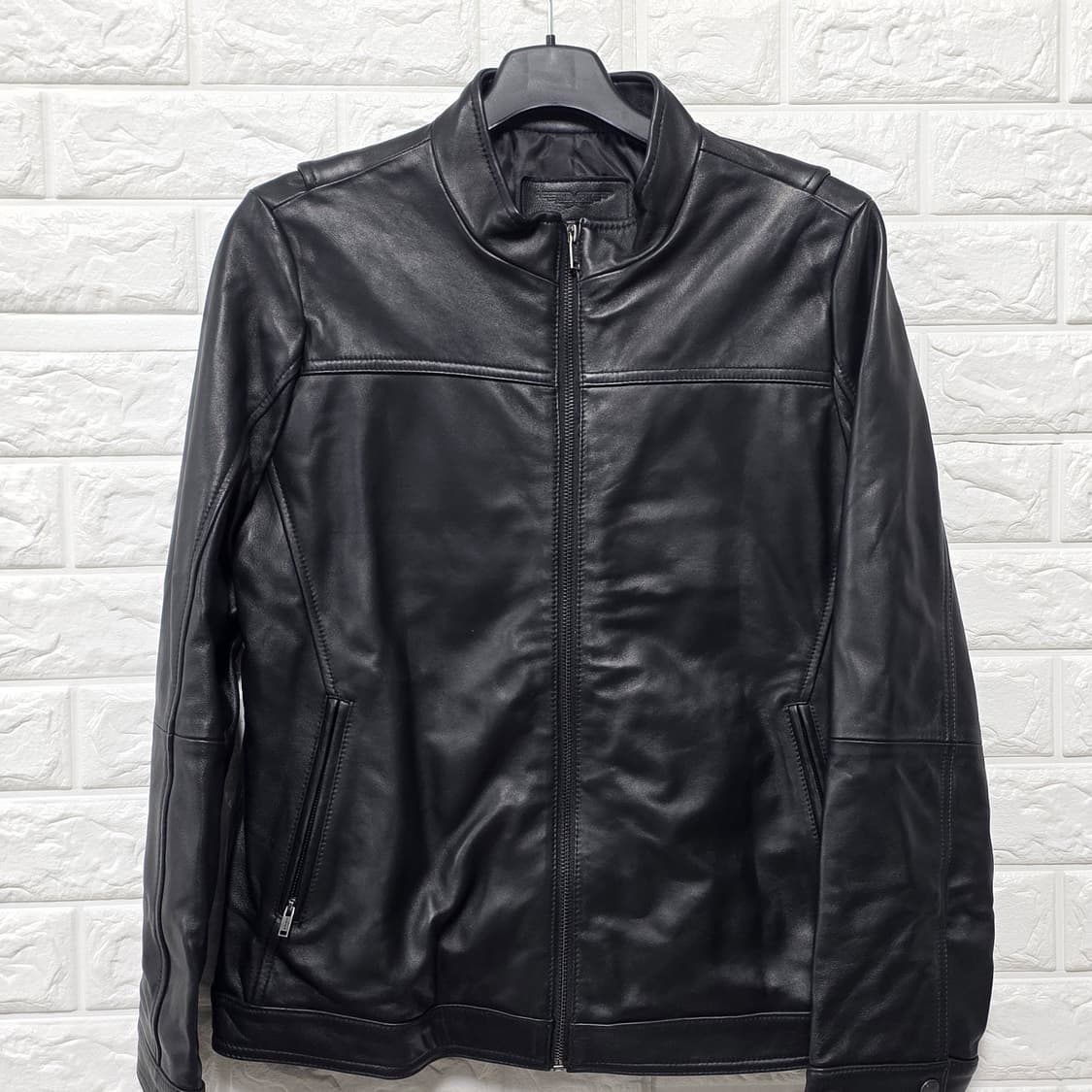 택포// 22s폴리스 양가죽 자켓 (XL) 상품이미지1