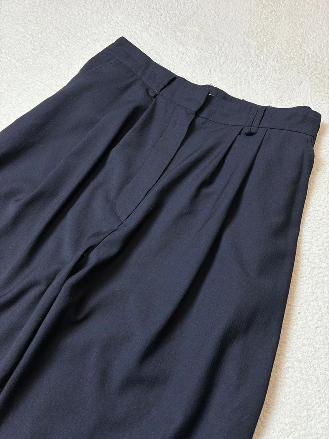 더오픈프로젝트 투턱 울 와이드 팬츠 PN6328 상품이미지2