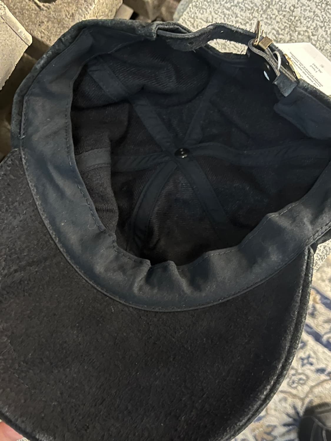 유즈드 스웨이드 캡 상품이미지5