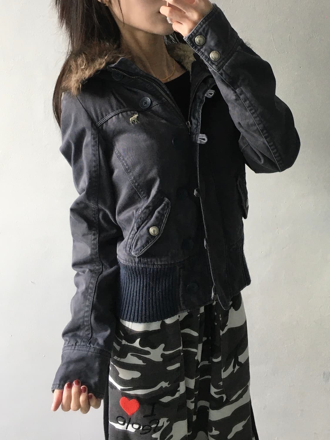 아베크롬비 후드퍼 슬림자켓 상품이미지1