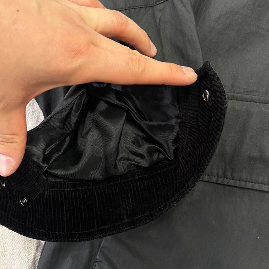 스튜디오톰보이 블랙 왁스자켓 F 상품이미지3