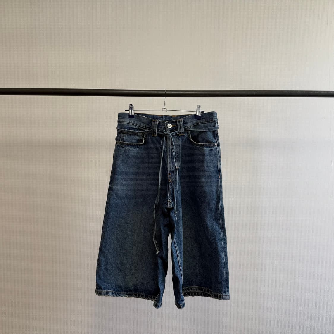 Zara Denim Bermuda Shorts 상품이미지1