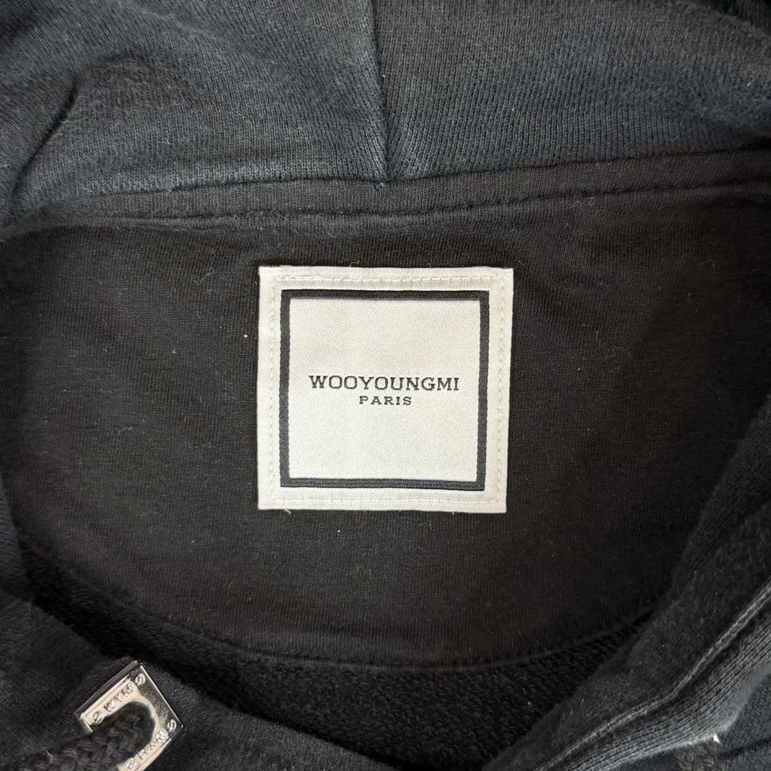 [리오브] 우영미 깃털 백로고 후드 상품이미지4