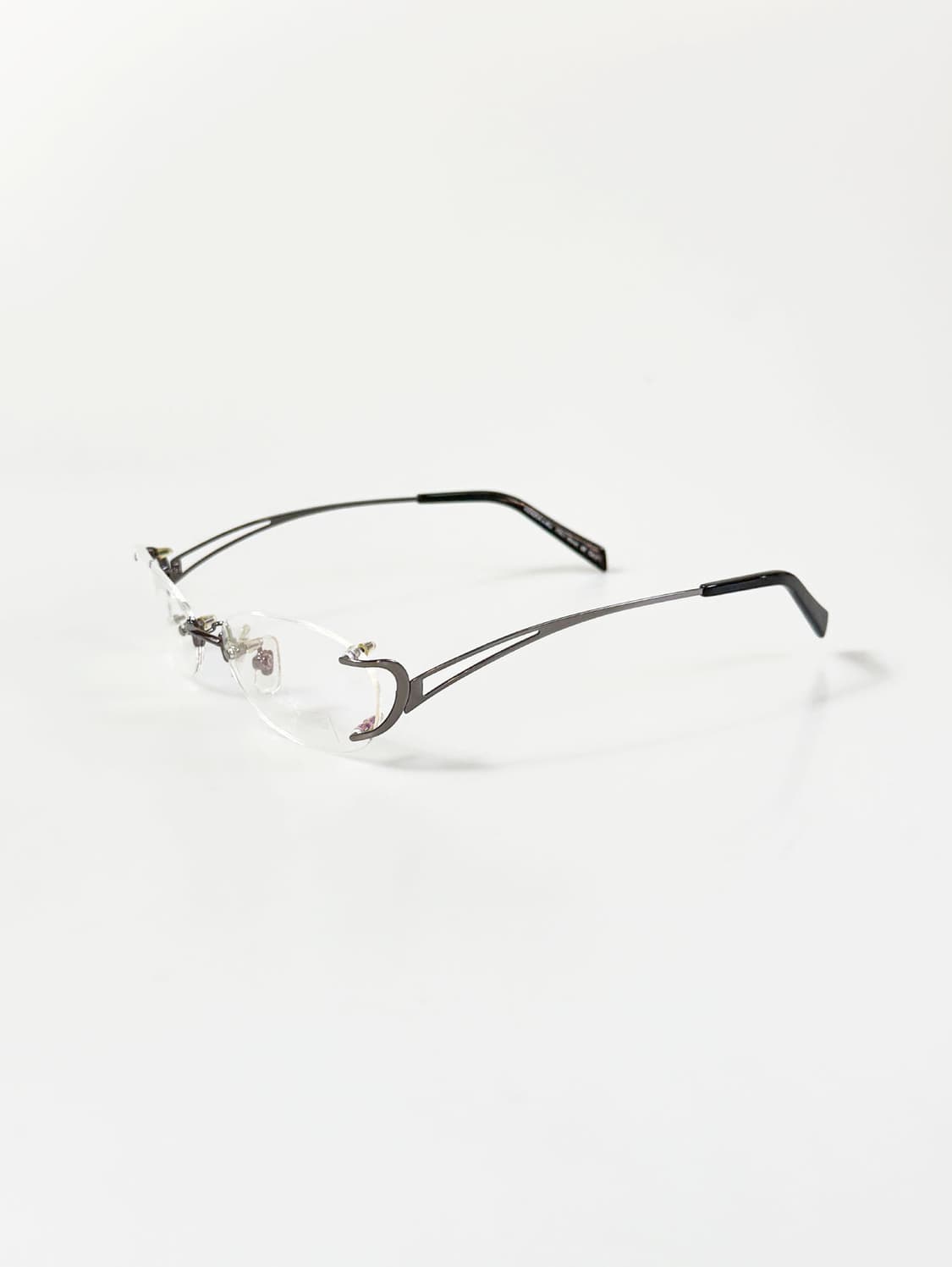 KENZIA 무테 오벌 메탈 프레임 빈티지 안경 상품이미지3