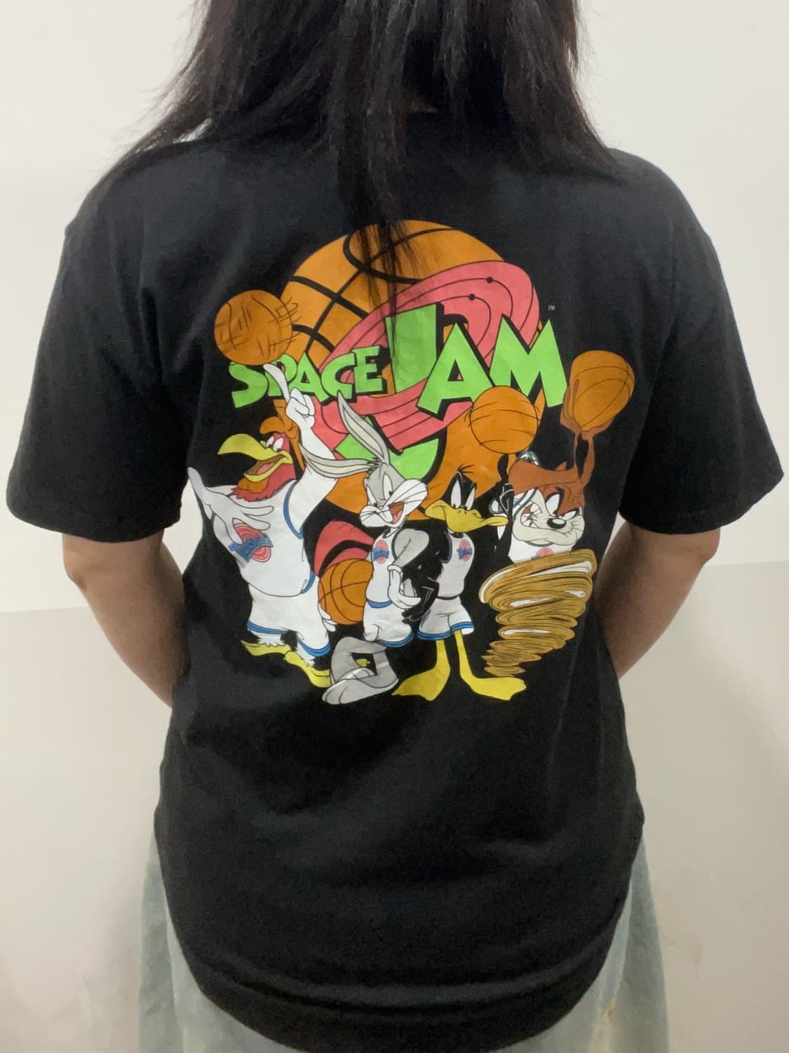 Space jam 스페이스잼 루니툰 빅로고 반팔 베이스볼 져지 상품이미지1