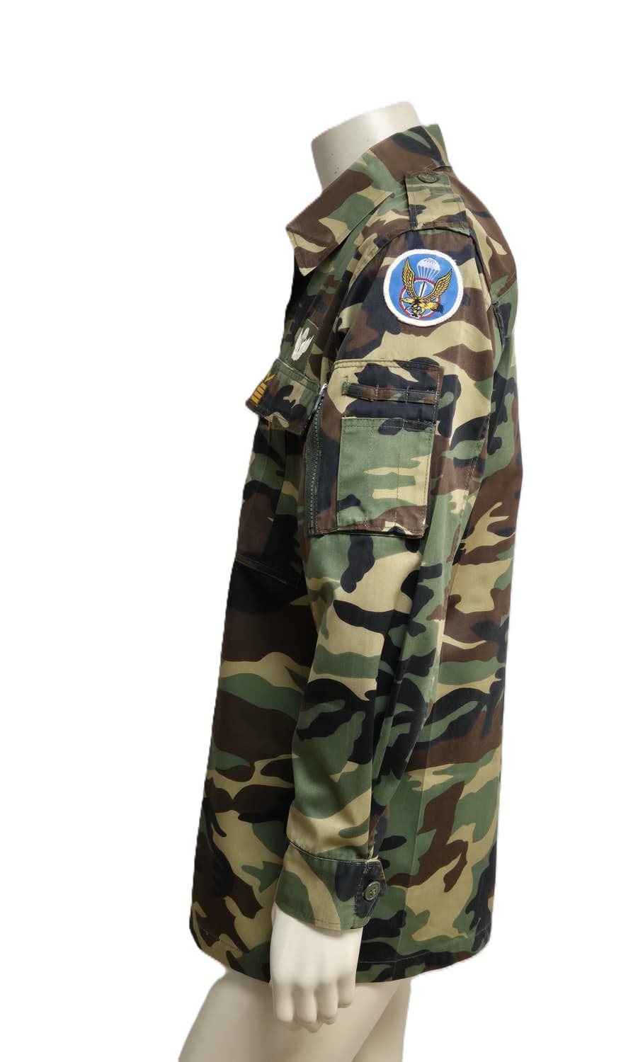 육군 구형 5공수특전여단 하사 최초기형 동계 전투복 상의 자켓 (L) 상품이미지2