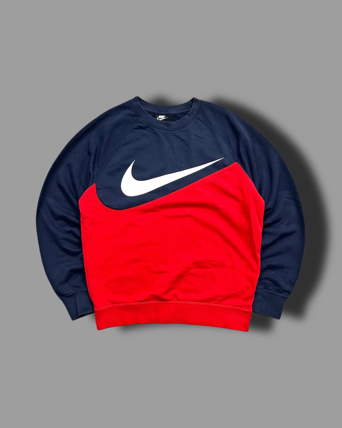 나이키 배색 빅로고 맨투맨 L 상품이미지4