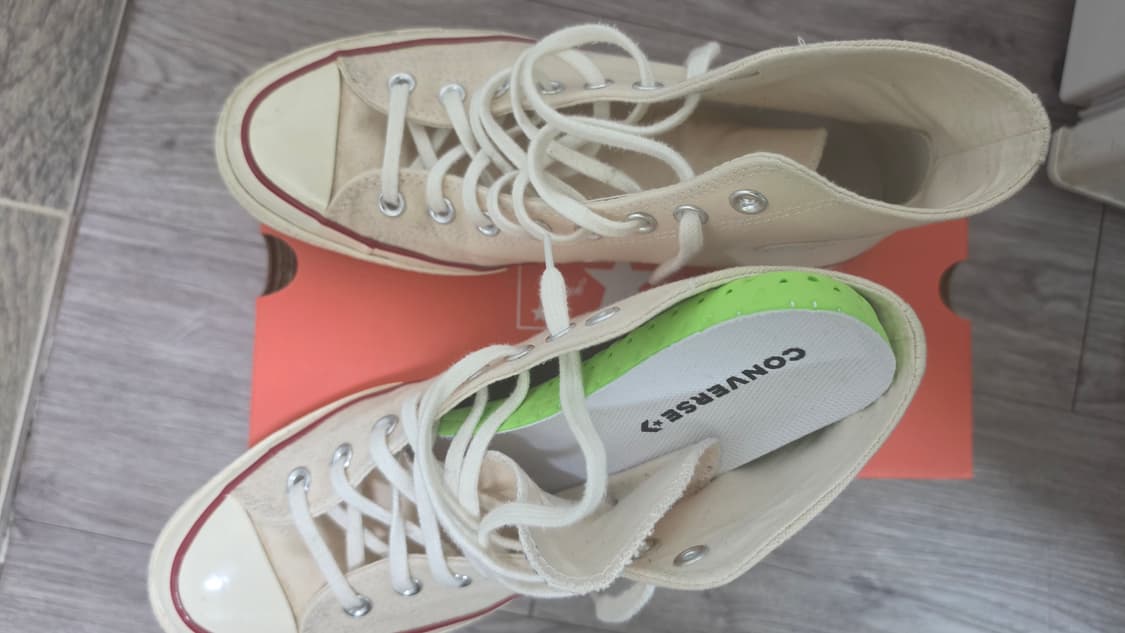 컨버스 척 70 클래식 파치먼트 270 판매 상품이미지8