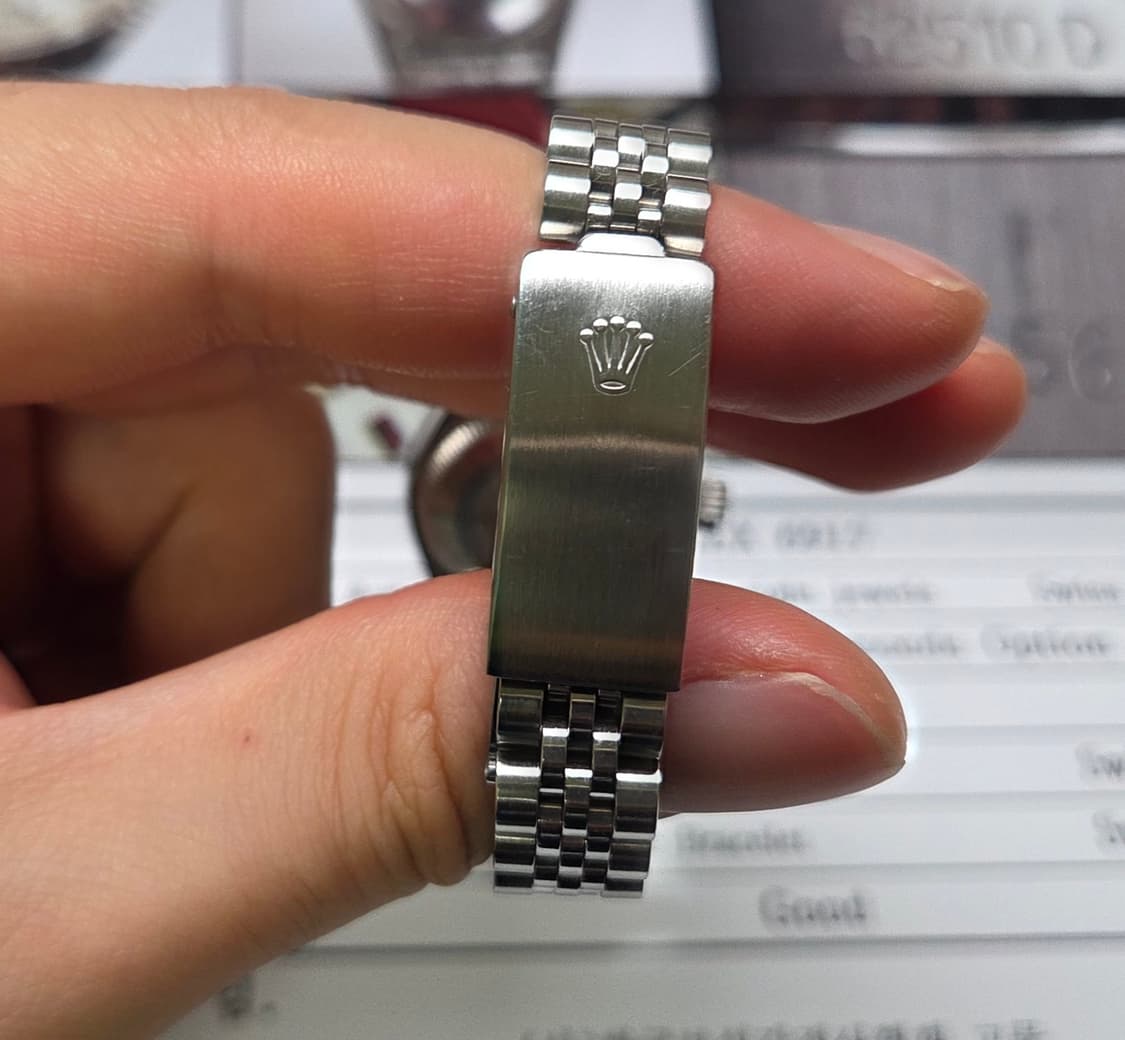 롤렉스 데이저스트 6917 실버 10P다이아 쥬빌리줄 여성용 (감정서 포 상품이미지5