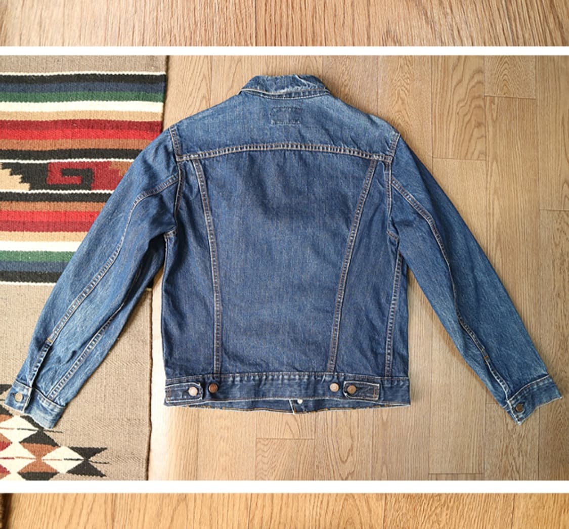 미국 메이드 60-70S LEVIS 리바이스 70505 빅E 빈티지 데님 상품이미지5